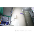 Waste gas treatment tank